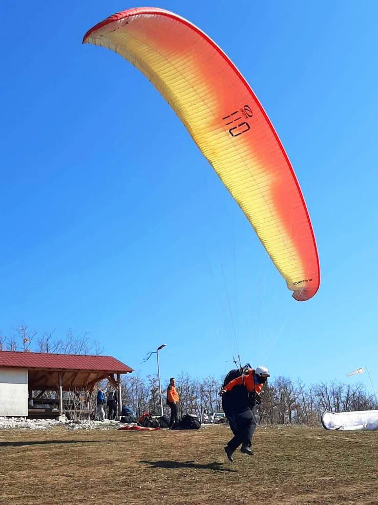 andrej sokolic - paraglajding klub drvar