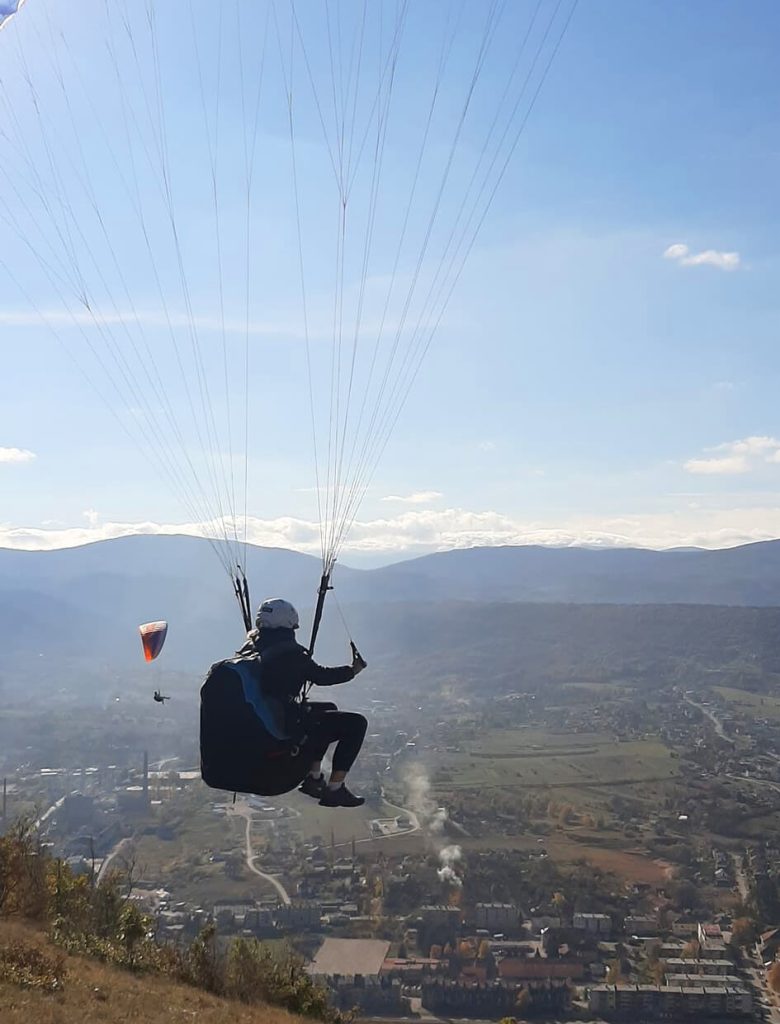 paraglajding klub drvar, detalj sa poletista kruskovo drvar